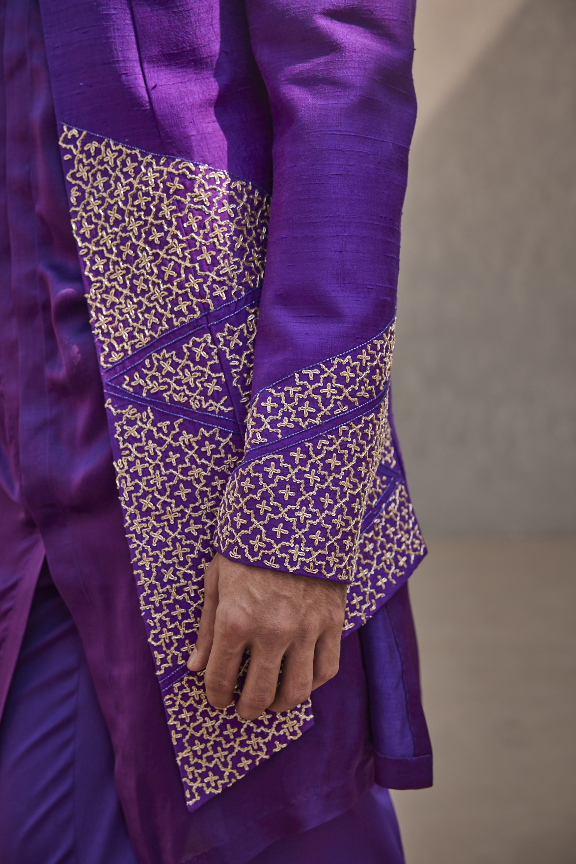Alternate view of ROYAL PURPLE INDOWESTERN JACKET SET
